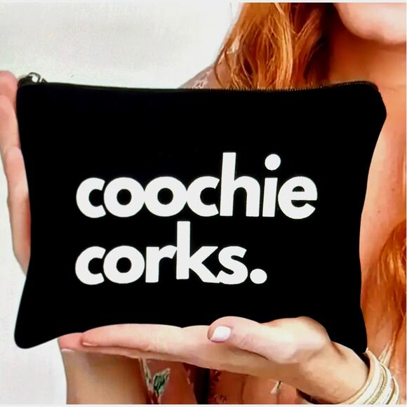 Canvas Chic Tampon Makeup Drug Receipts Storage Bag - Picture 1 of 6